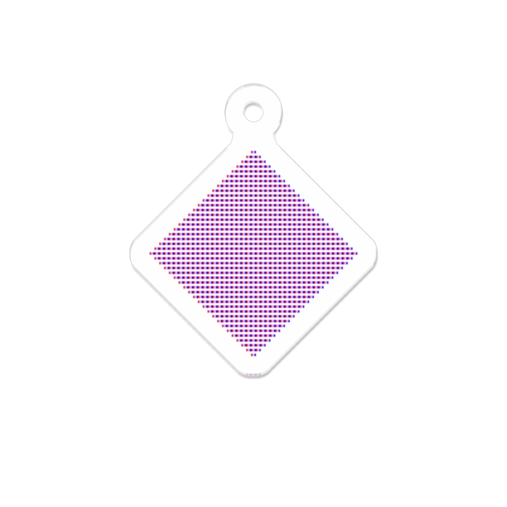 ドット絵アートキーホルダー01