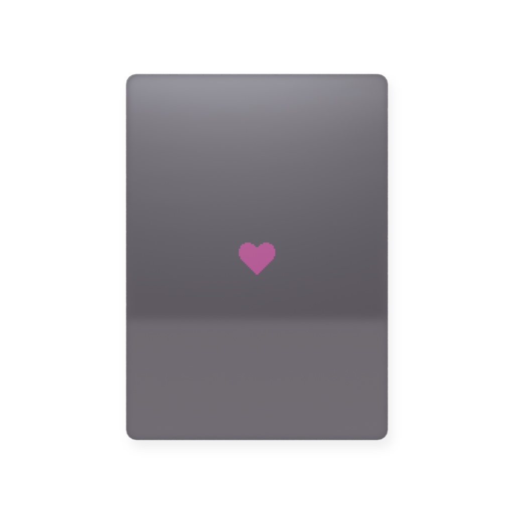 ドット絵　ハート　ピンク