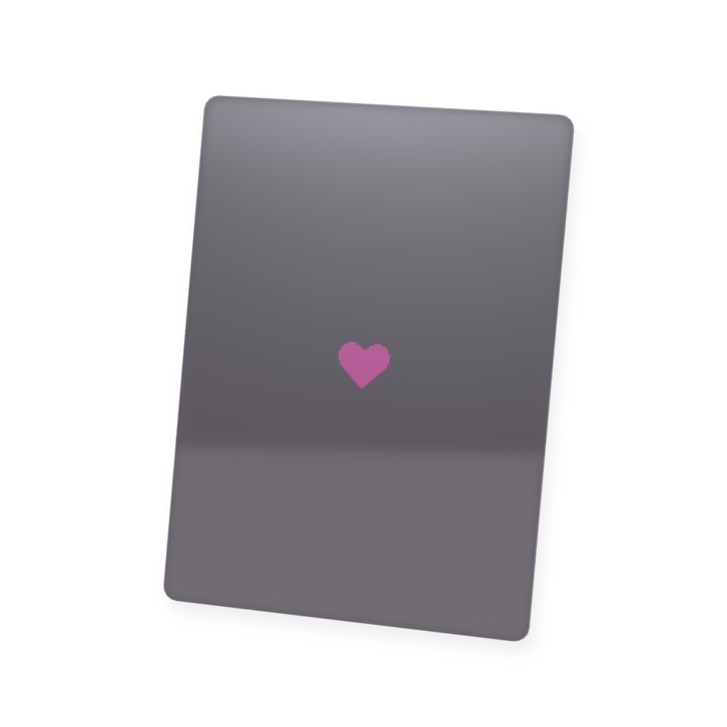 ドット絵 ハート ピンク