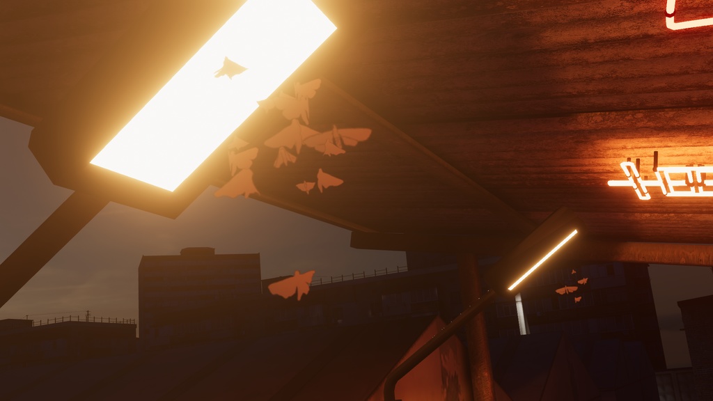 [Unity][VRChat] Moths particles 蛾類