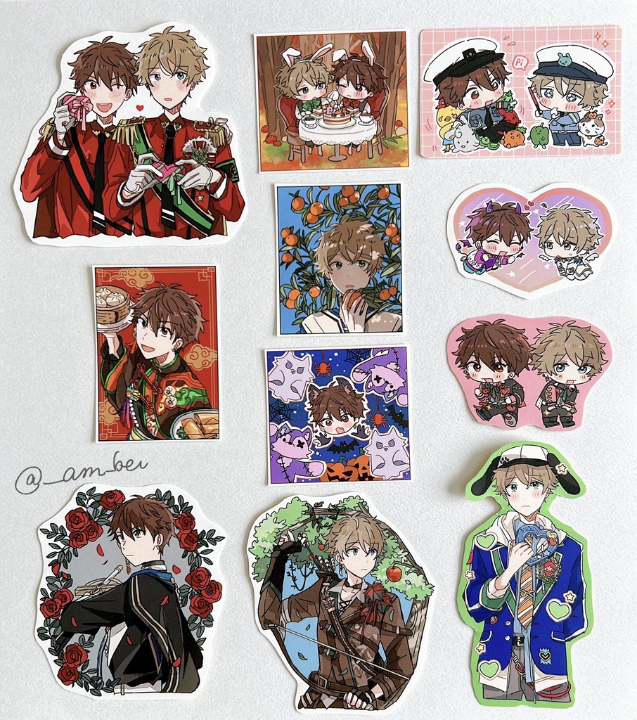 ちあみどシールセット