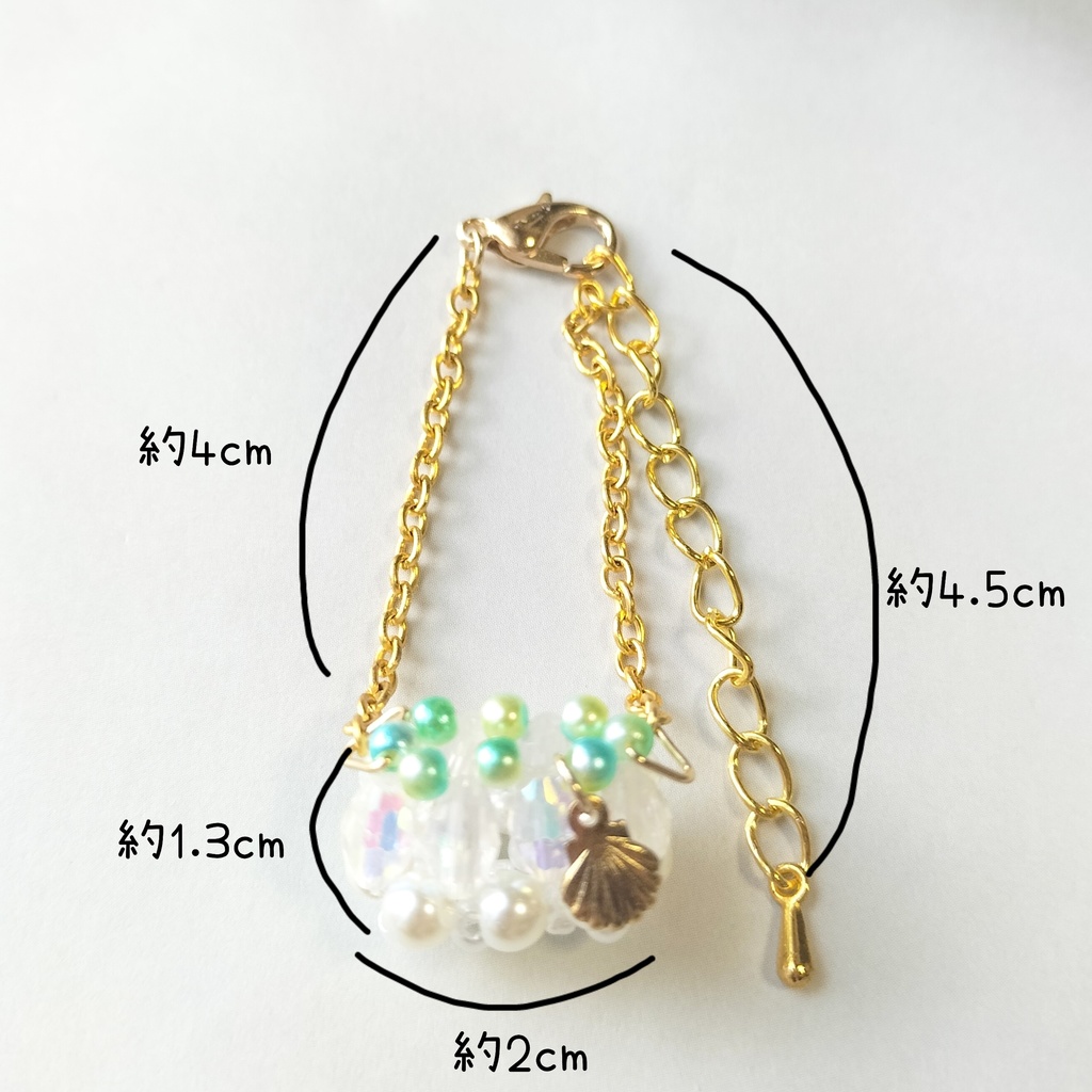 【10cmぬい用】シェルポシェット