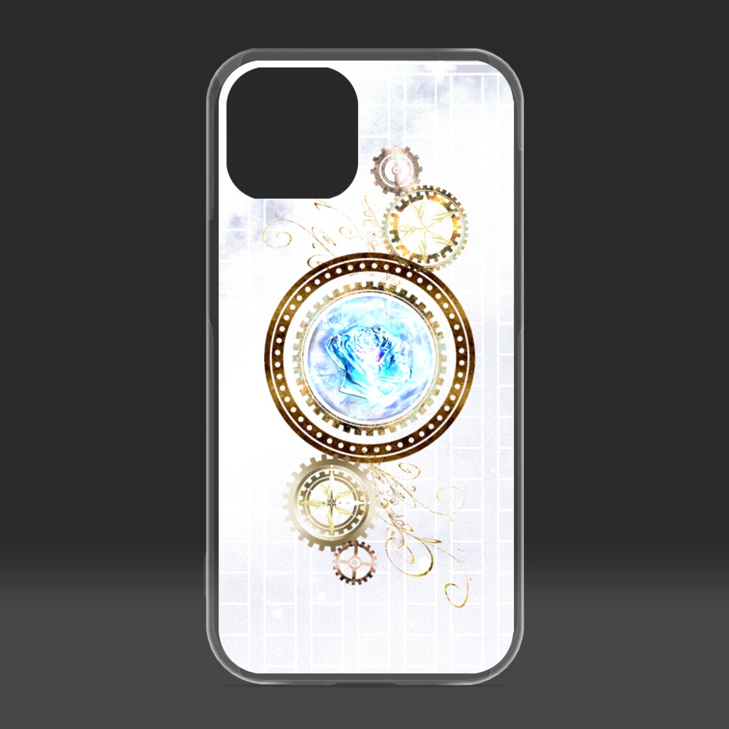 透明薔薇の火(白)