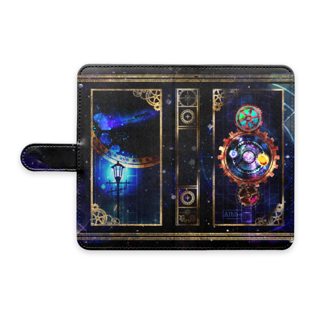 アルビレオの観測所と青い幻燈 Black Lサイズ