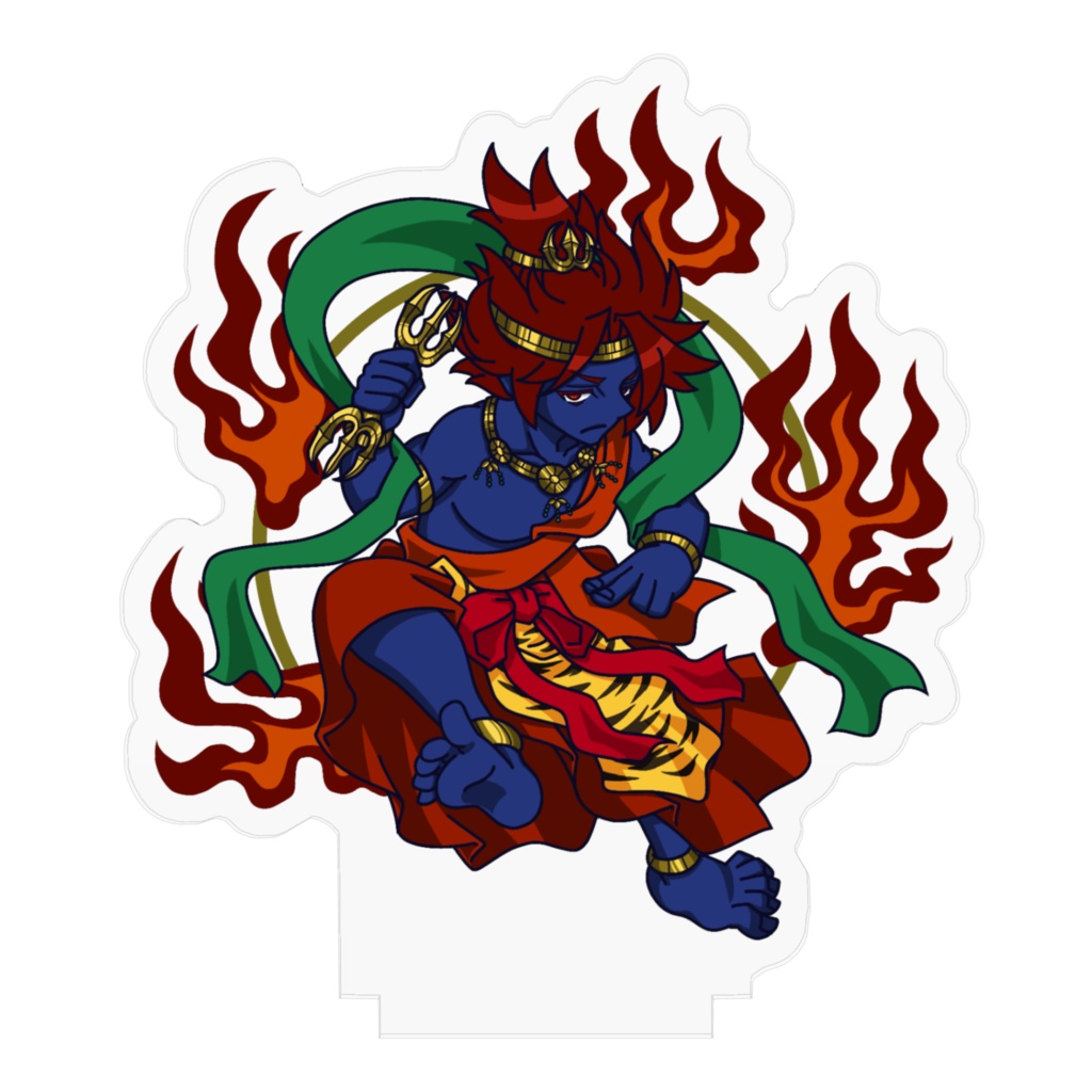 蔵王権現アクリルフィギュア