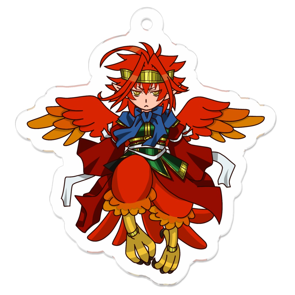 迦楼羅天ガルーダアクキー