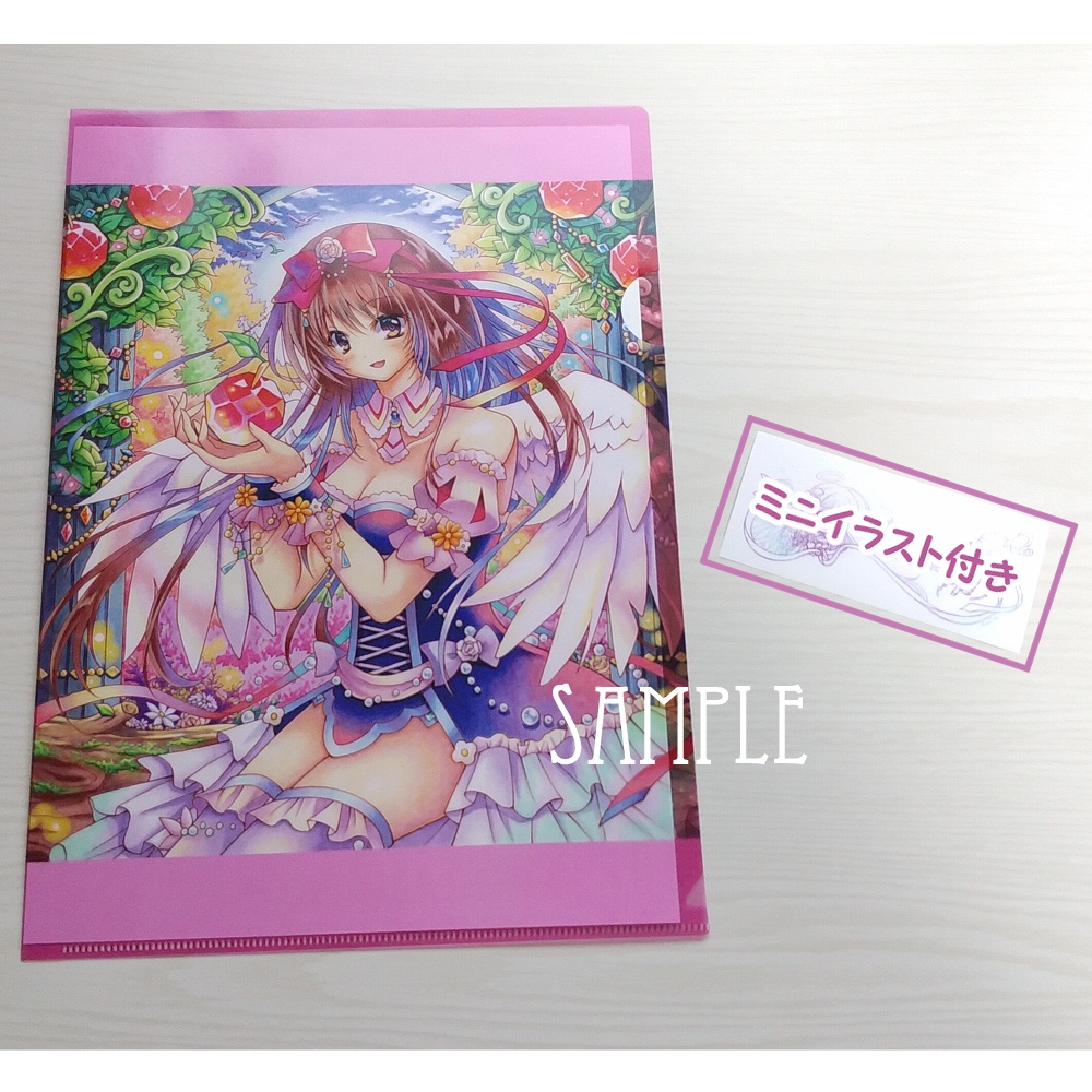 A4 クリアファイル/天使/オリジナル/白雪姫