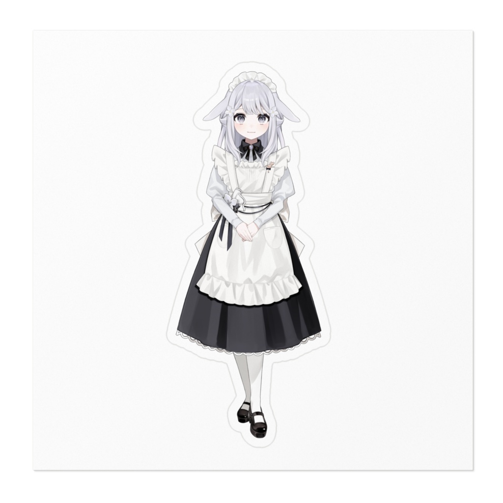 【兎々むい】ステッカー(新衣装ver.)