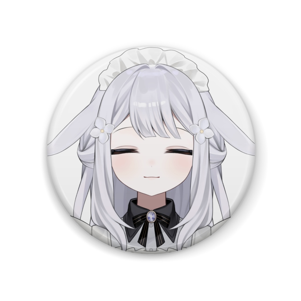 【兎々むい】缶バッジ4種（新衣装ver.）