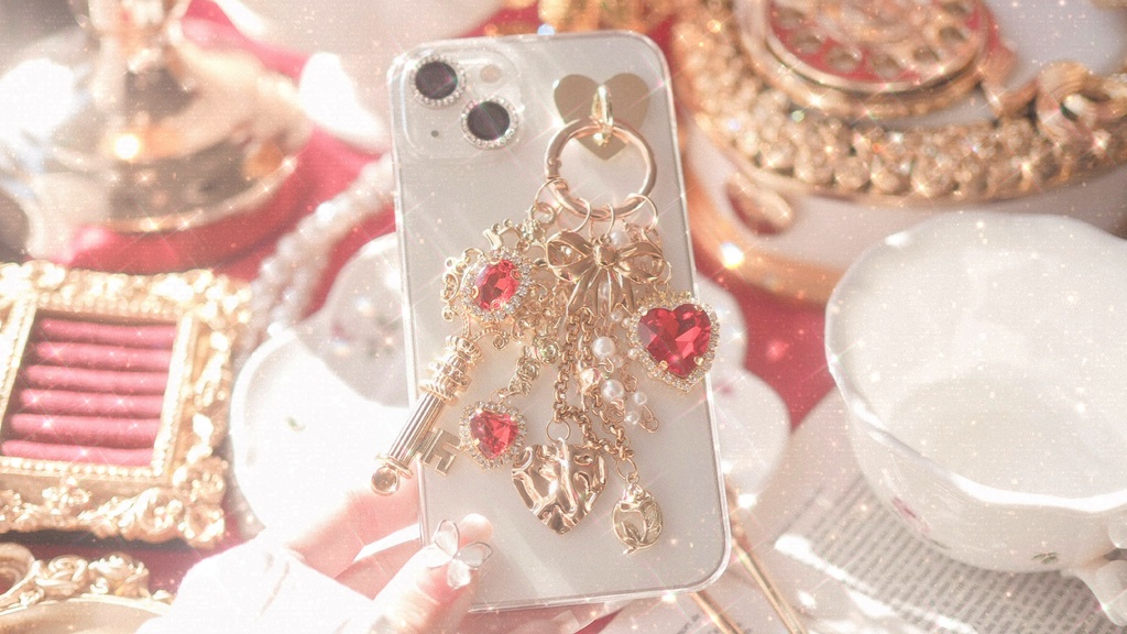 ノベルティめじるしチャーム(ハーツラビュルイメージ)