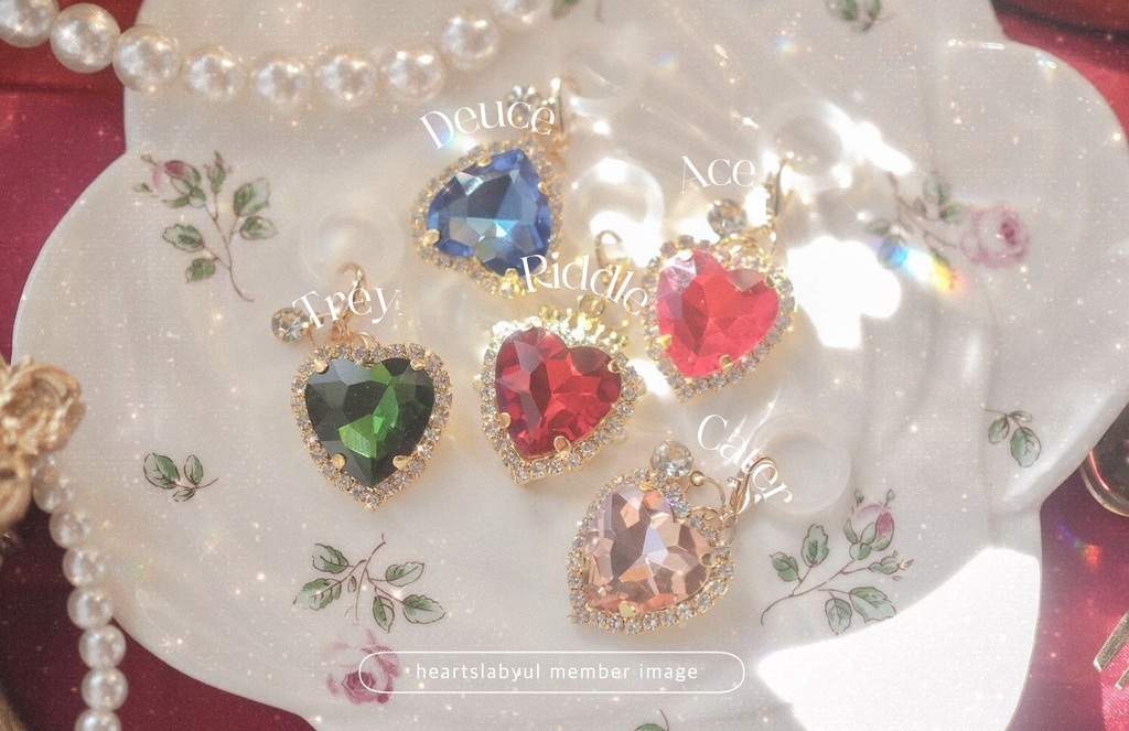 ノベルティめじるしチャーム（ハーツラビュルイメージ）