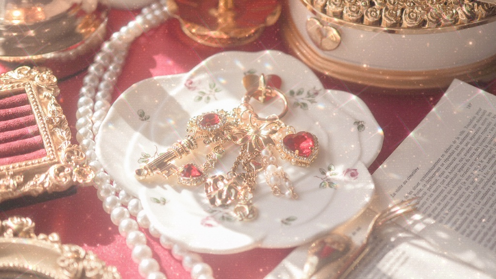 ノベルティめじるしチャーム(ハーツラビュルイメージ)