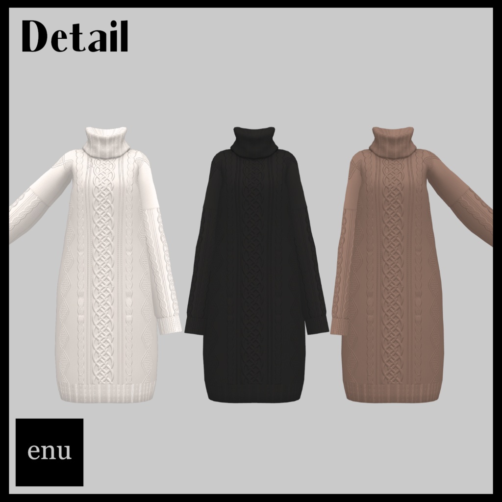 LongKnit&Boots 3colors