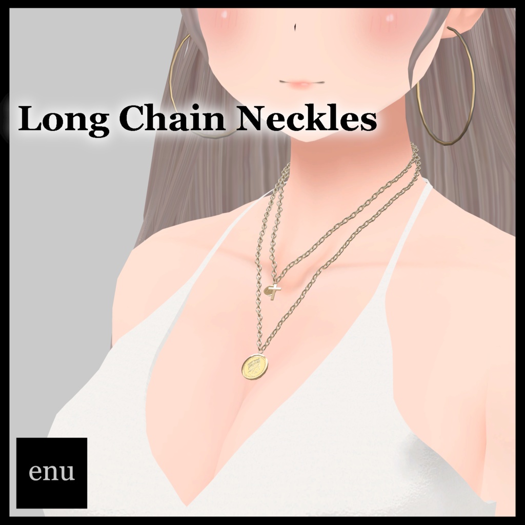 Long Chain Neckles　2colors
