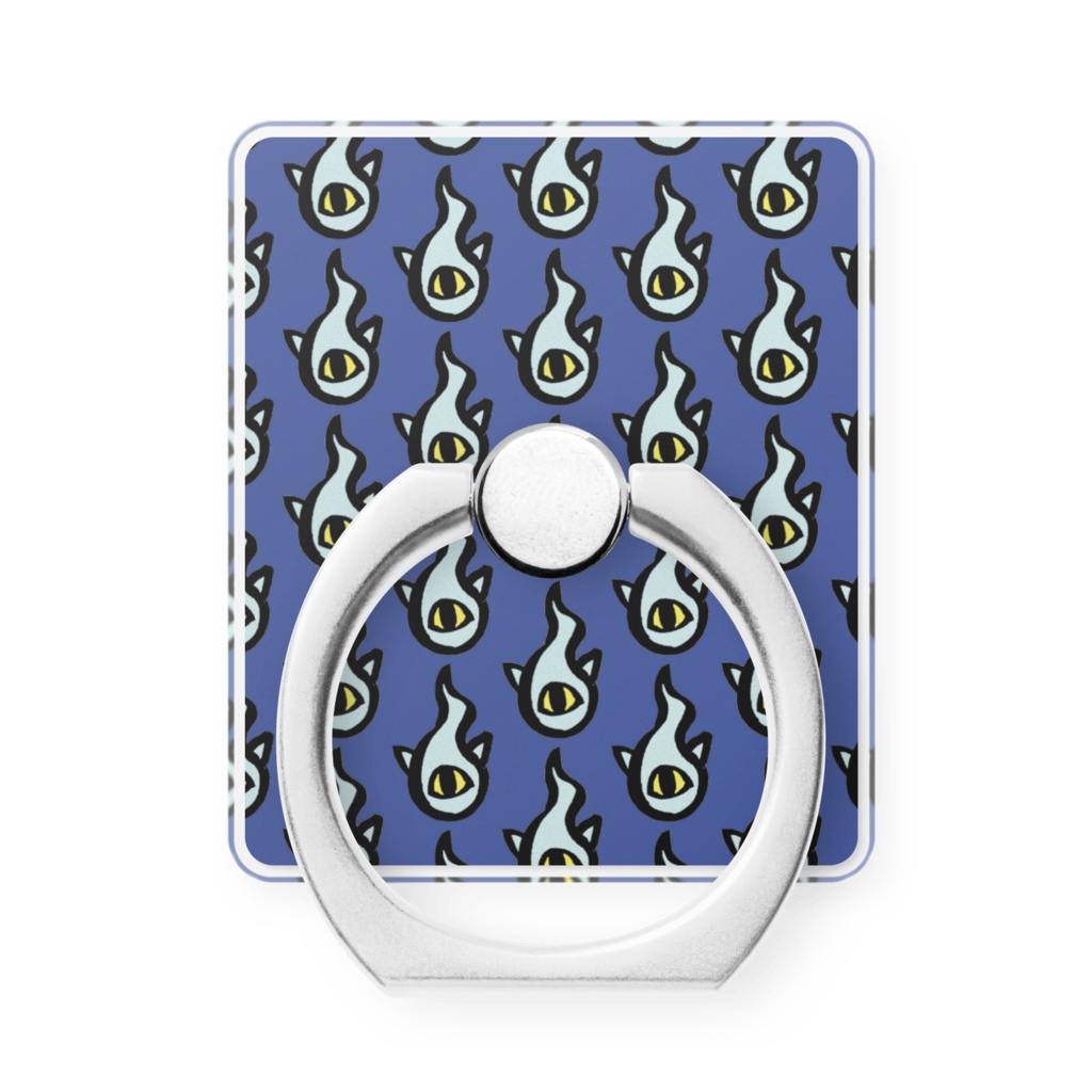 猫おめめ火の玉柄