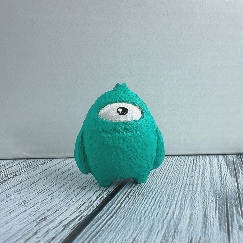 立体木彫り　分身ちゃん