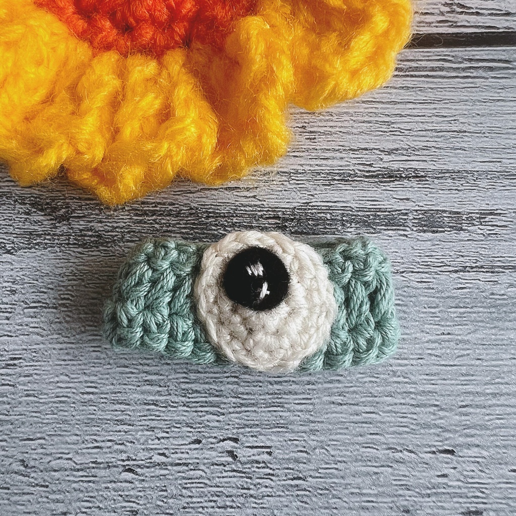 ひとつ目指輪　かぎ針編み