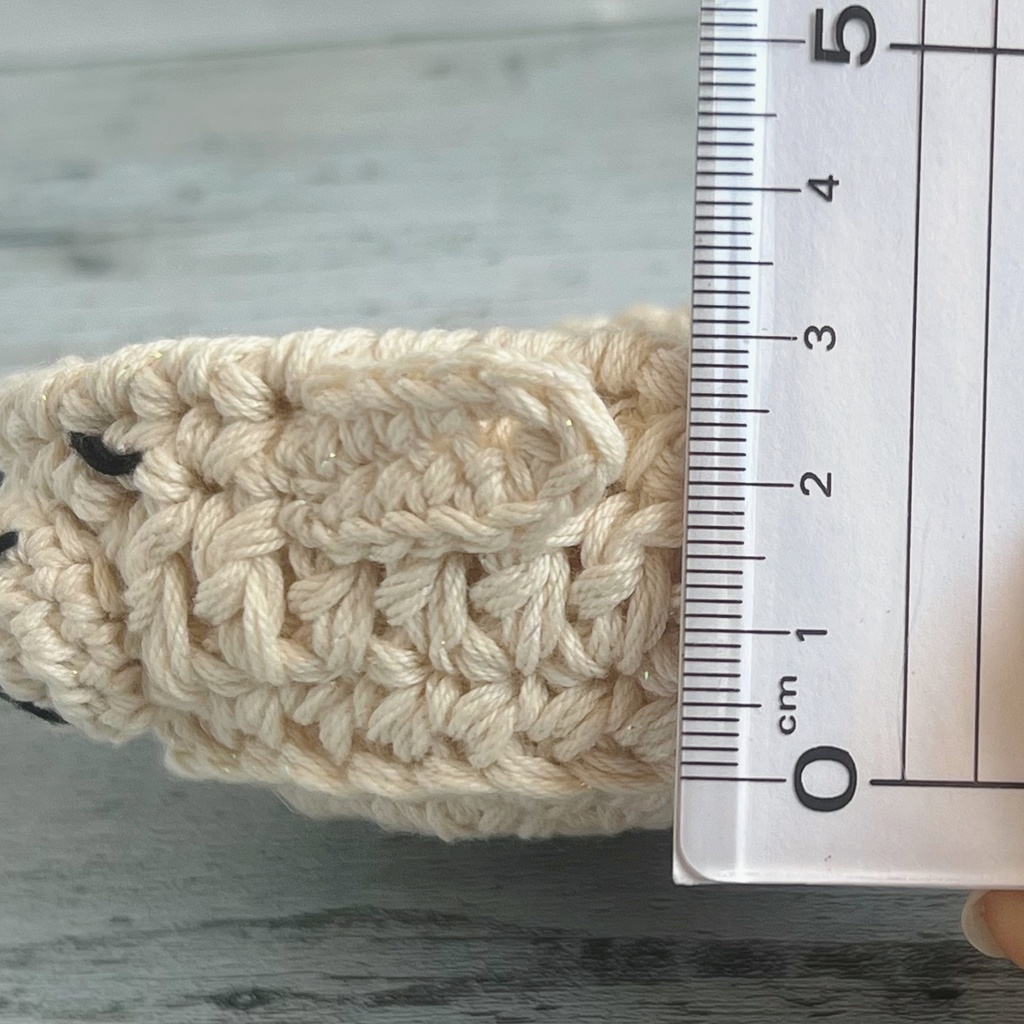 コースター ひつじ かぎ針編み