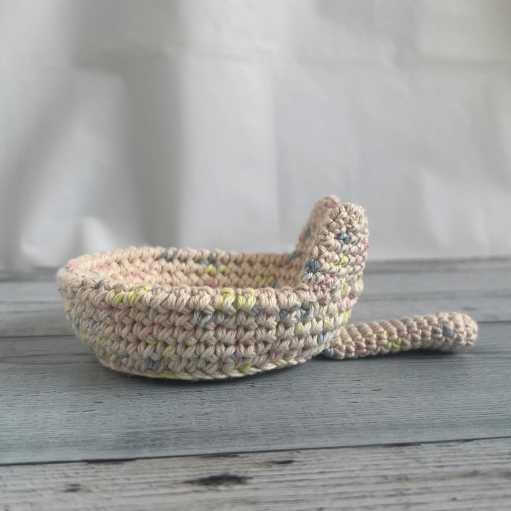 コースター 猫 かぎ針編み