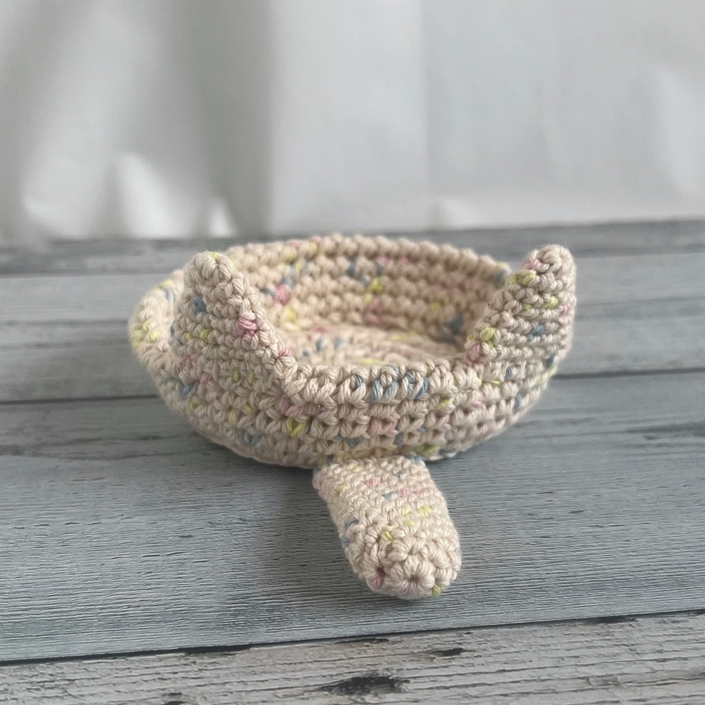 コースター 猫 かぎ針編み