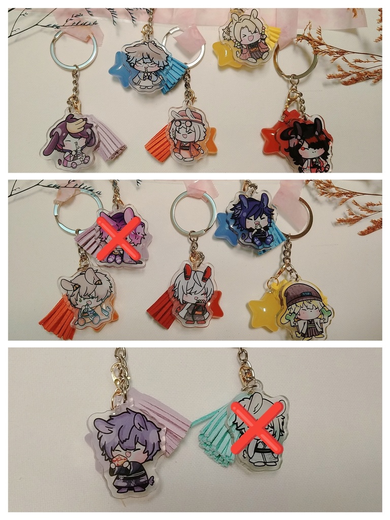 Shoto Luxiem Noctyx アクリルキーホルダー