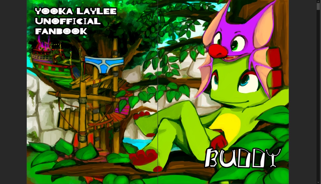【PDF配布】BUDDY【YOOKA-LAYLEE UNOFFICIAL FANBOOK】