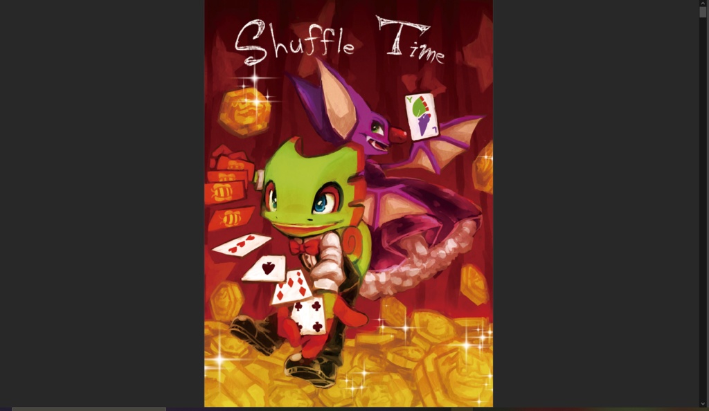 【PDF配布】Shuffle Time【YOOKA-LAYLEE UNOFFICIAL FANBOOK】