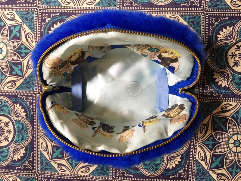 ドゥ&ディミ フェイクファーポーチ