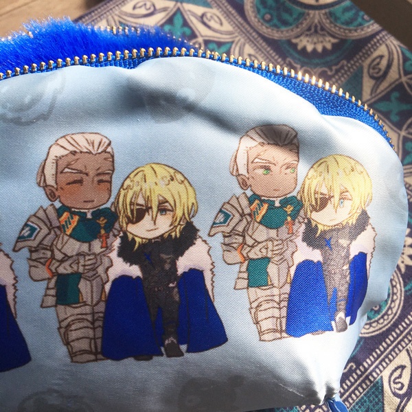 ドゥ&ディミ フェイクファーポーチ