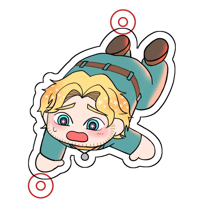 タルパ連結アクリルキーホルダー