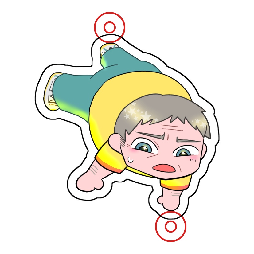 タルパ連結アクリルキーホルダー