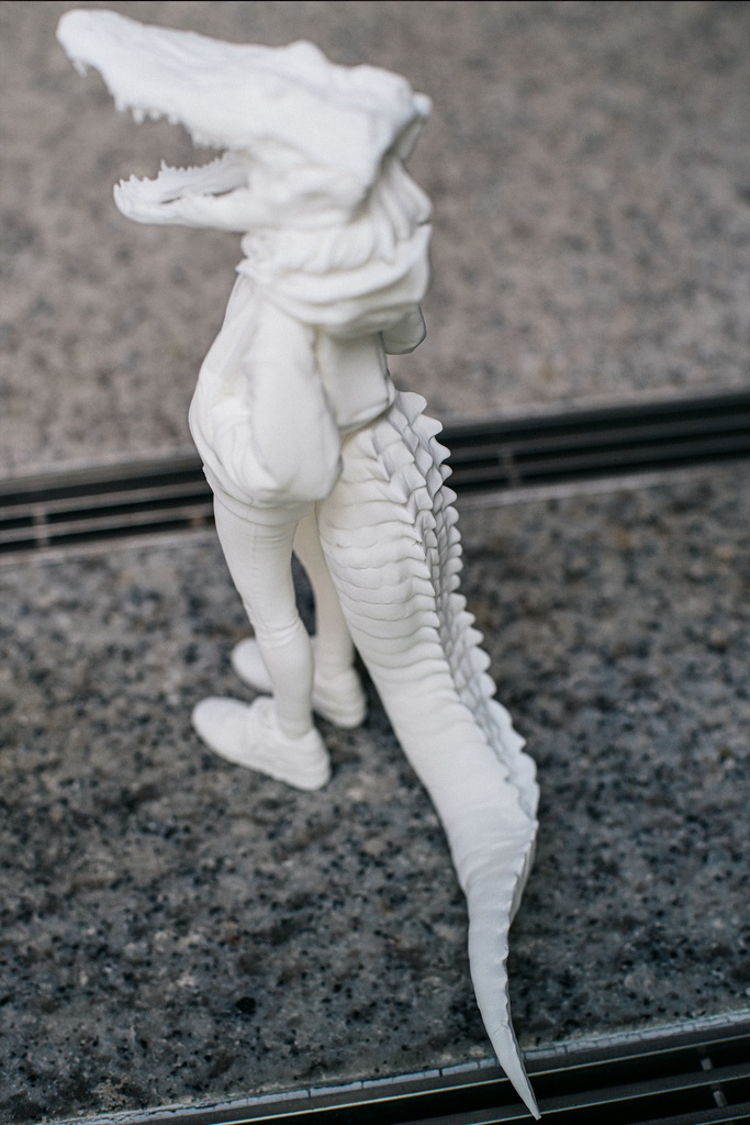 GK01- CROCOGIRL ワニヘッド娘