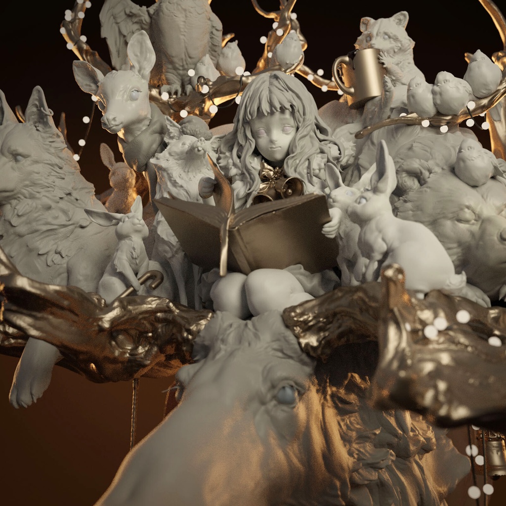 【12/9-12/24限定再販】K02- FOREST FRIENDS 森の仲間たちmini