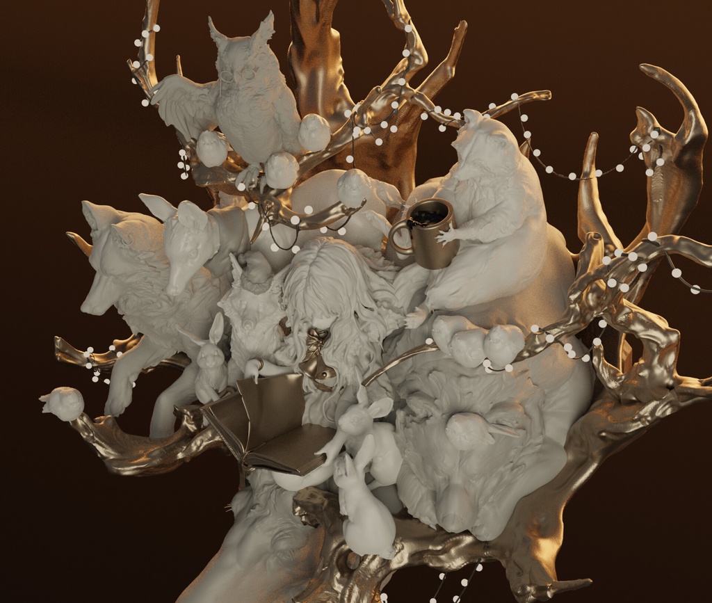 【12/9-12/24限定再販】K02- FOREST FRIENDS 森の仲間たちmini