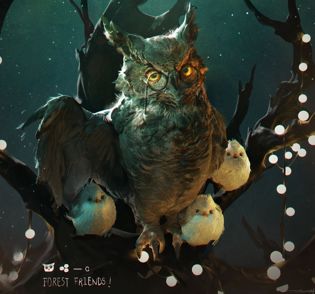 【12/9-12/24限定再販】K02- FOREST FRIENDS 森の仲間たちmini