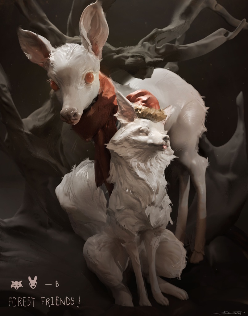 【12/9-12/24限定再販】K02- FOREST FRIENDS 森の仲間たちmini