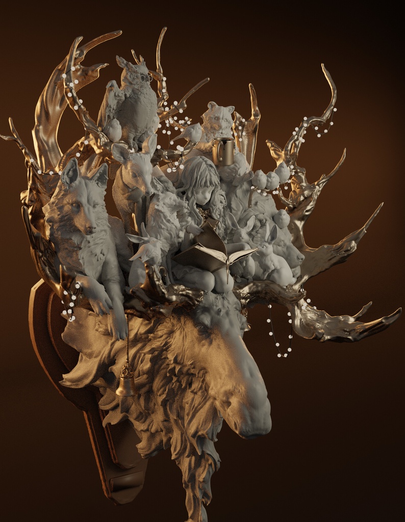 【12/9-12/24限定再販】K02- FOREST FRIENDS 森の仲間たちmini