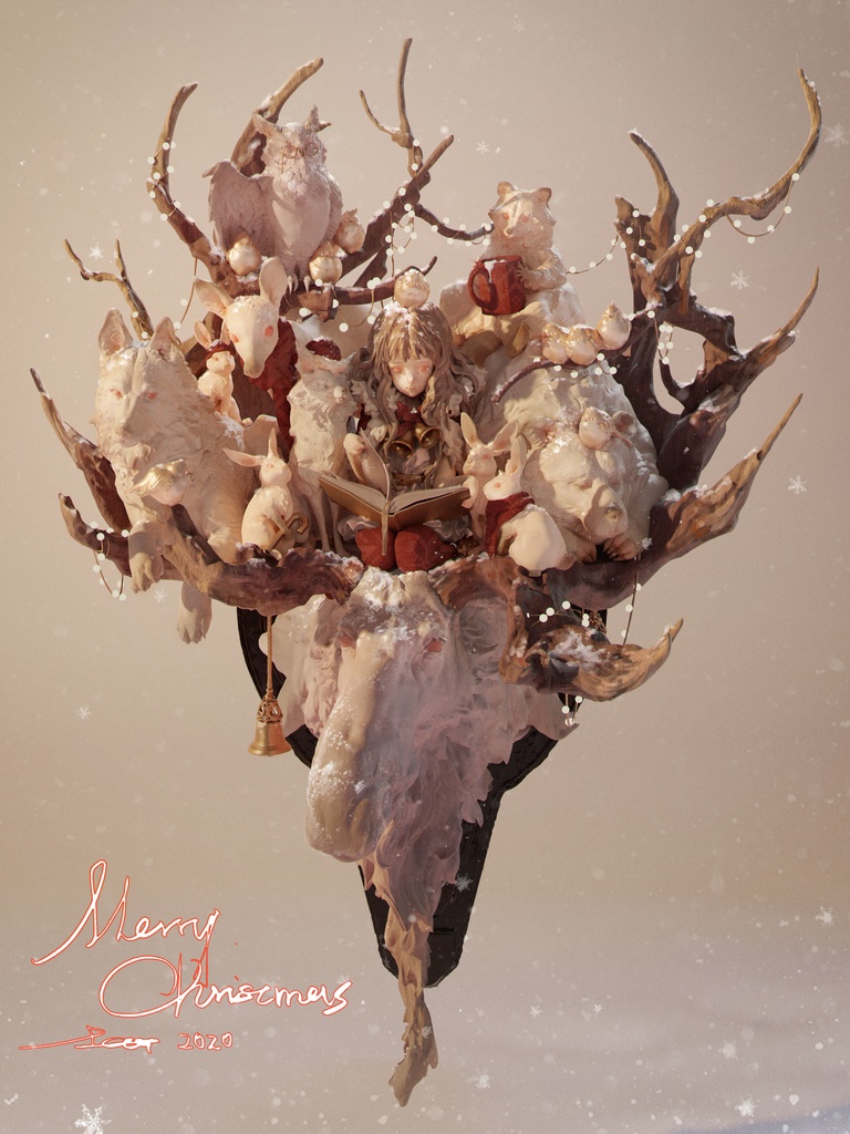 【12/9-12/24限定再販】K02- FOREST FRIENDS 森の仲間たちmini