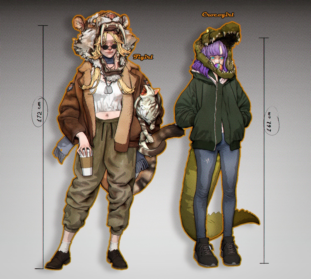 GK02-TIGIRL トラヘッド娘