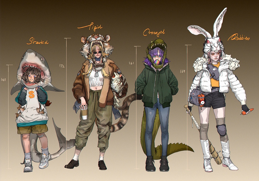 GK04 -RABBITOウサヘッド娘