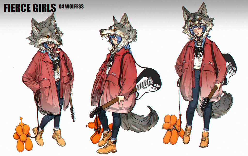 GK05 -WOLFESSウルフヘッド