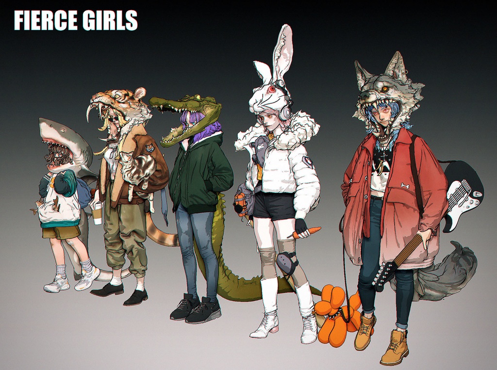 GK05 -WOLFESSウルフヘッド