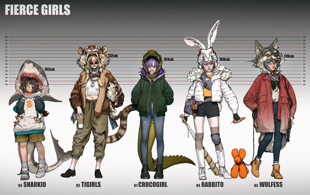 GK05 -WOLFESSウルフヘッド