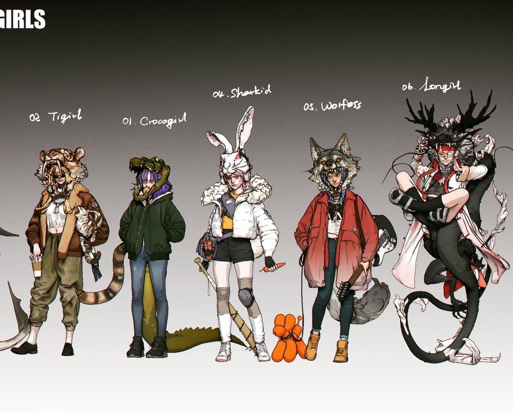 GK06 -LONGIRLドラゴンヘッド