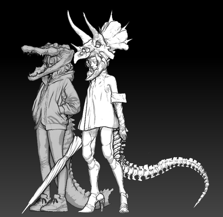 FG08 -BONEボーンガール