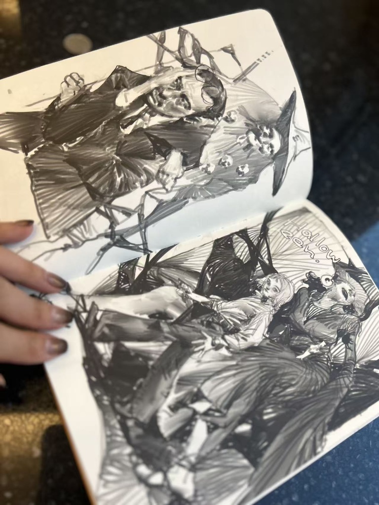 Entei Ryuスケッチ集「SKETCHAOS」📙スケッチカオス