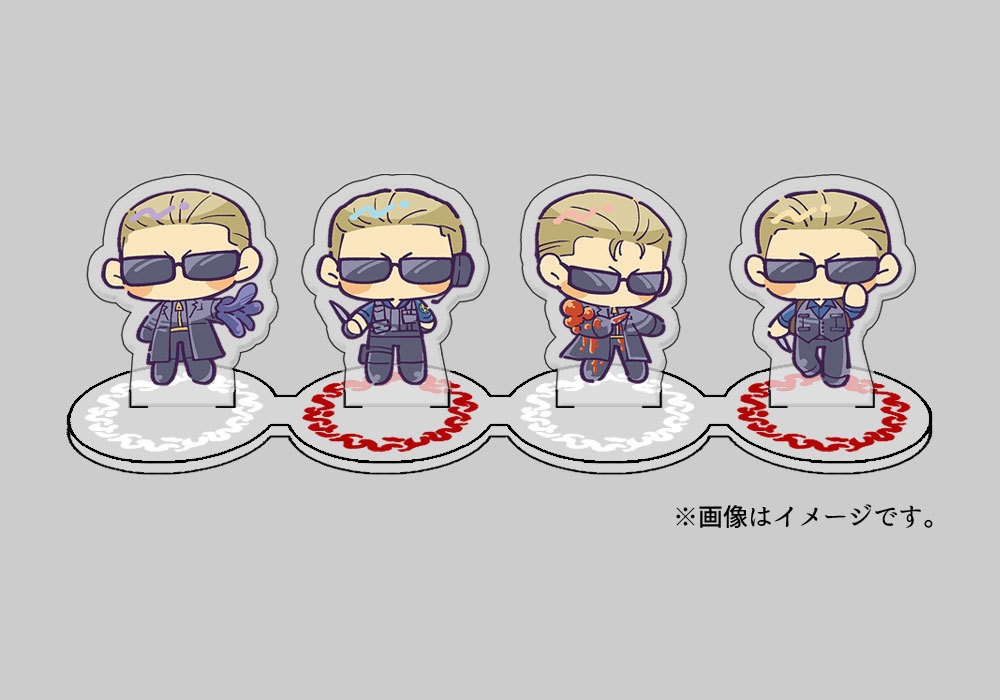 【DbD】ウェスカーのアクリルジオラマ