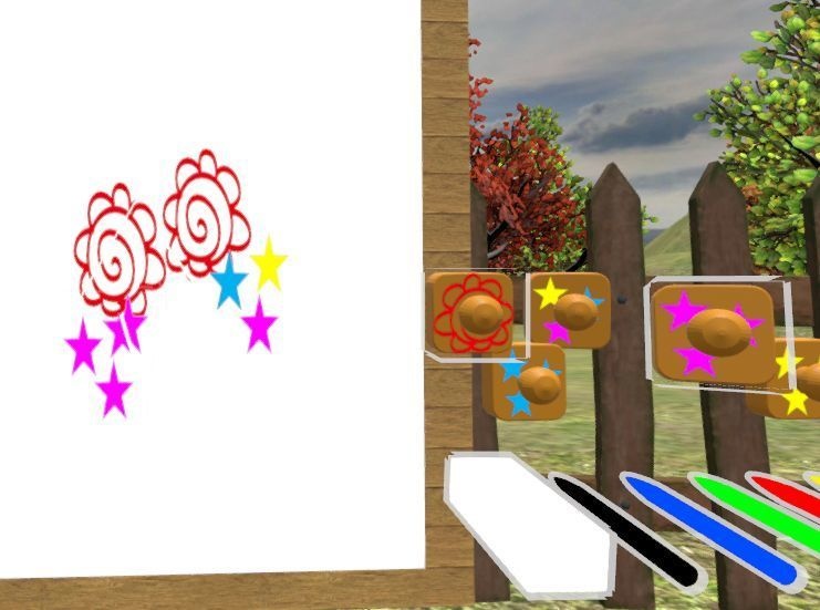 【Cluster用アイテム】お絵かきスタンプ