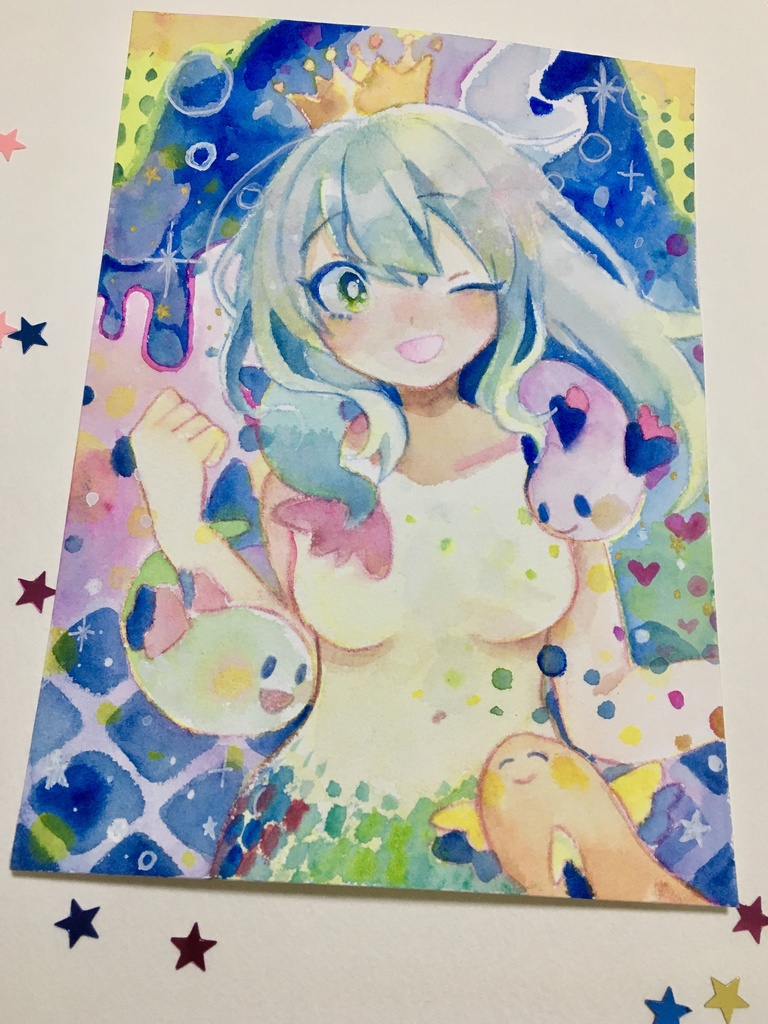 原画「さかなの姫」