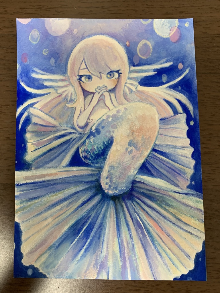 原画「Betta Mermaid」